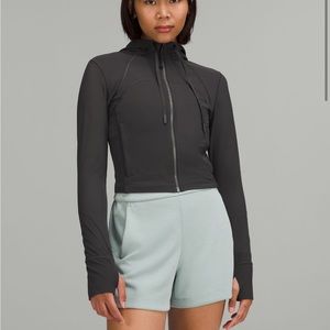 Cropped Mesh Define Jacket